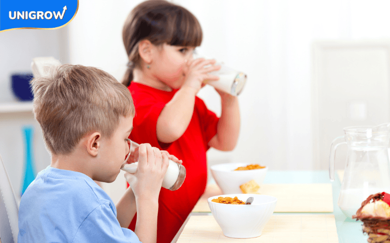 ช่วงเวลาที่ดีที่สุดในการดื่มแคลเซียมคือหลังอาหารเช้า