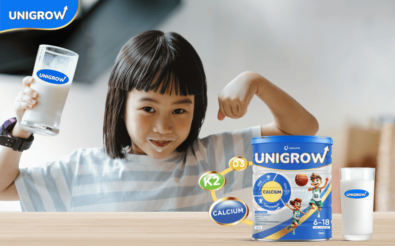 UniGrow เสริมวิตามินเพิ่มความสูงสำหรับเด็ก ด้วย