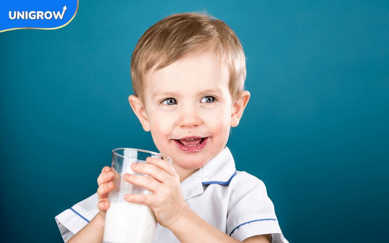 นมให้สารอาหารสำคัญต่อความสูงของเด็ก