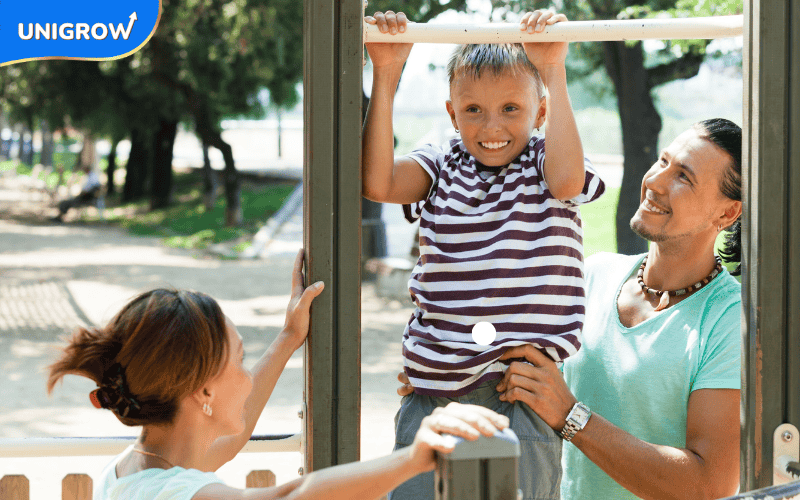 การโหนบาร์ช่วยส่งเสริมความสูงของเด็ก