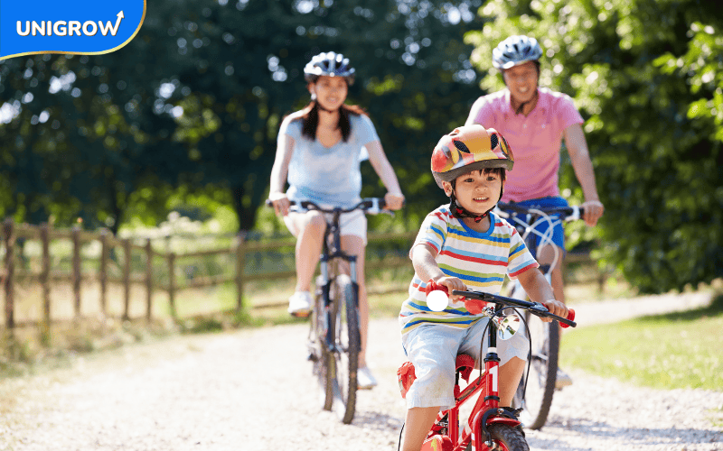 ควรให้เด็กปั่นจักรยานทุกวันเพื่อส่งเสริมความสูง