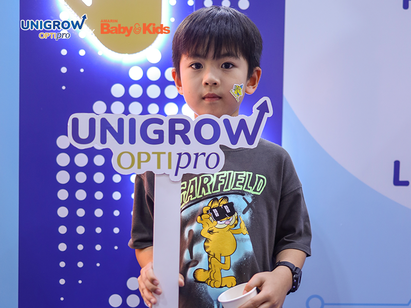 กระโดดคว้าความฝัน - Jump and Shine ใน บูธ ของ Unigrow Optipro