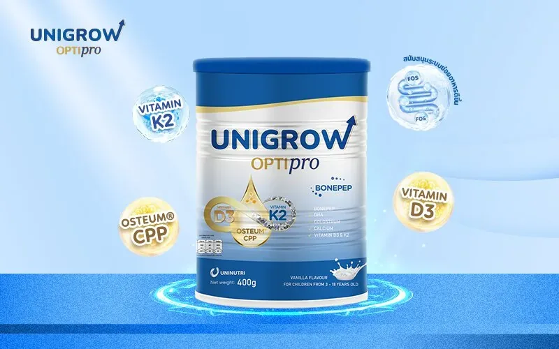 5 สารอาหารสำคัญต่อความสูงของเด็ก ครบถ้วนในนมผง Unigrow เพื่อพัฒนาการร่างกายที่แข็งแรงสมวัย